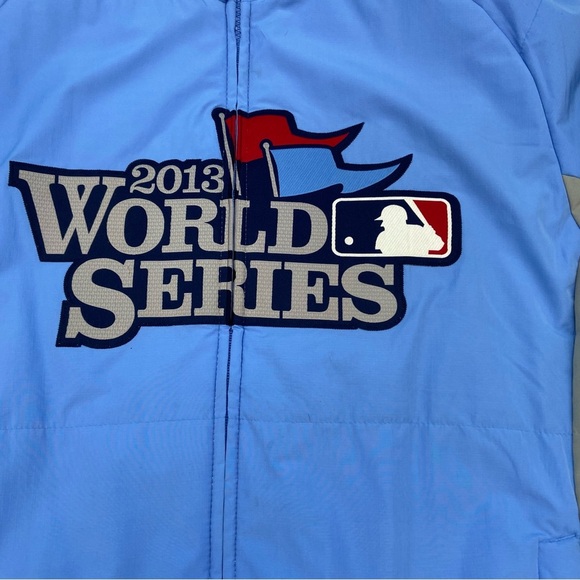 MLB World Series Champions Jacket Red Sox Men’s Size - Picture 6 of 14